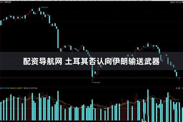 配资导航网 土耳其否认向伊朗输送武器